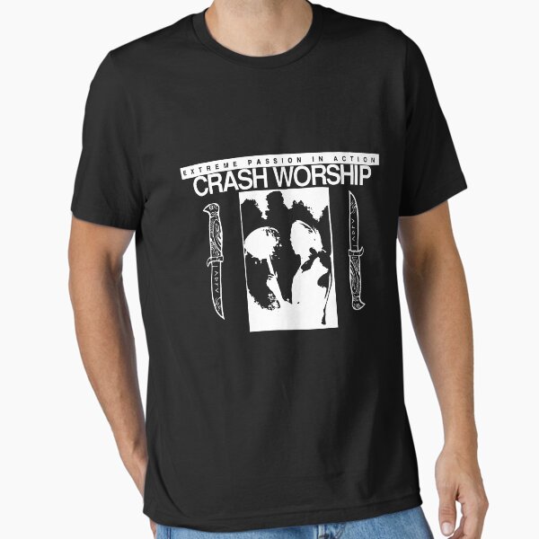 Item preview, Crash Worship - Vintage Industrial Music Shirt designed and sold by Creeping Time.