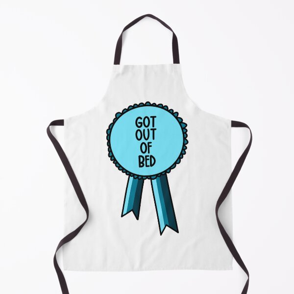 Item preview, Got Out Of Bed Today Ribbon Blue designed and sold by CJ Vanderbeek.
