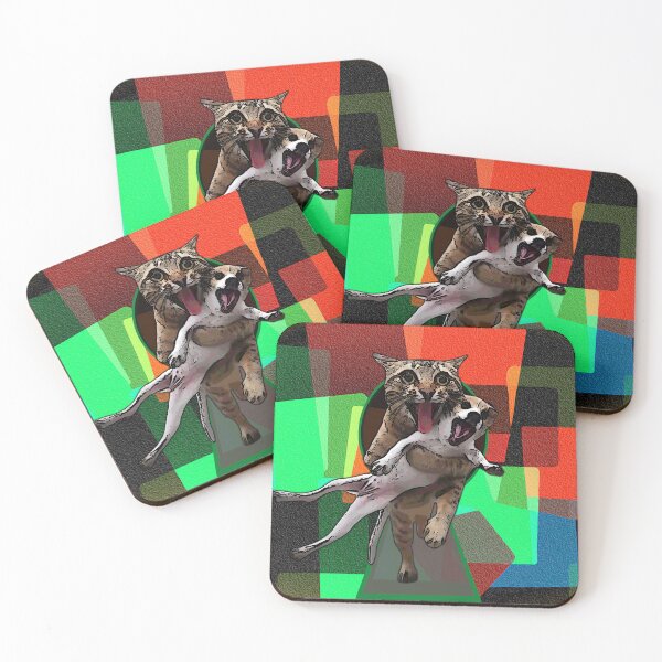Item preview, Vibrant Cubicle Companions: Tommy and Toms in Multi-Color Delight designed and sold by samutsariatbpa.