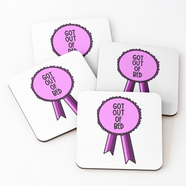 Item preview, Got Out Of Bed Today Ribbon Pink designed and sold by CJ Vanderbeek.
