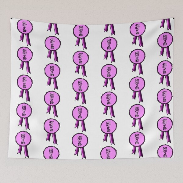 Item preview, Got Out Of Bed Today Ribbon Pink designed and sold by CJ Vanderbeek.