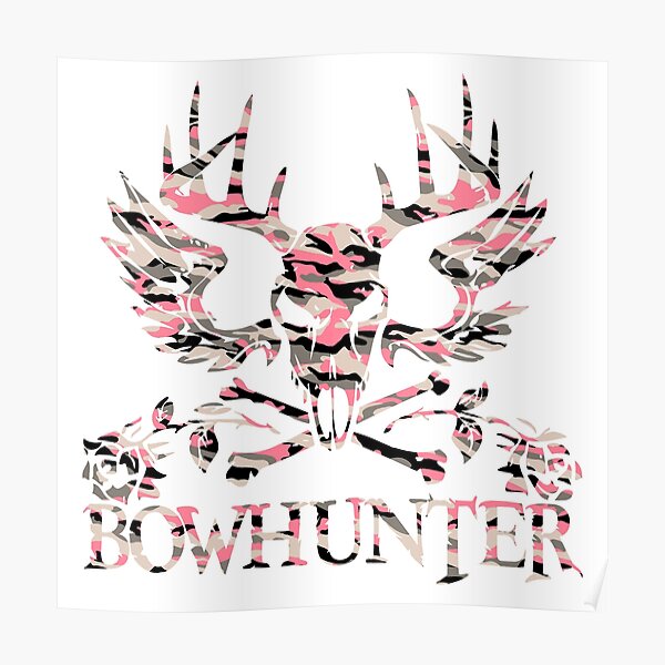 Girl Bowhunter Poster For Sale By Ssduckman Redbubble