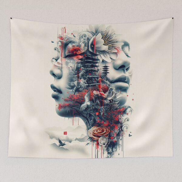 Item preview,  Ethereal Fusion: A Dreamscape of Nature and Serenity designed and sold by TriarArt.