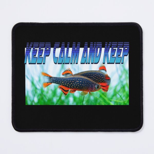Item preview, 8Keep calm and keep fish designed and sold by Pontom46.