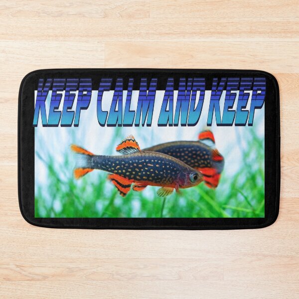Item preview, 8Keep calm and keep fish designed and sold by Pontom46.