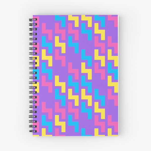 Item preview, Purple Colorful Tetris S Repeat Symbols Consistent Collage designed and sold by Alchemy-A-La-G.