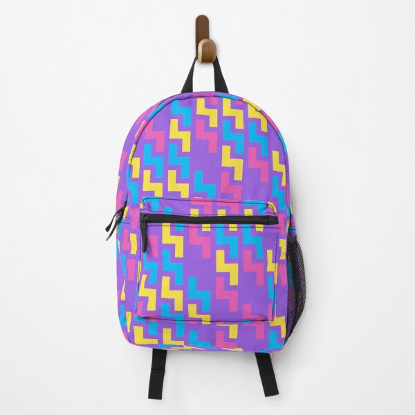 Item preview, Purple Colorful Tetris S Repeat Symbols Consistent Collage designed and sold by Alchemy-A-La-G.