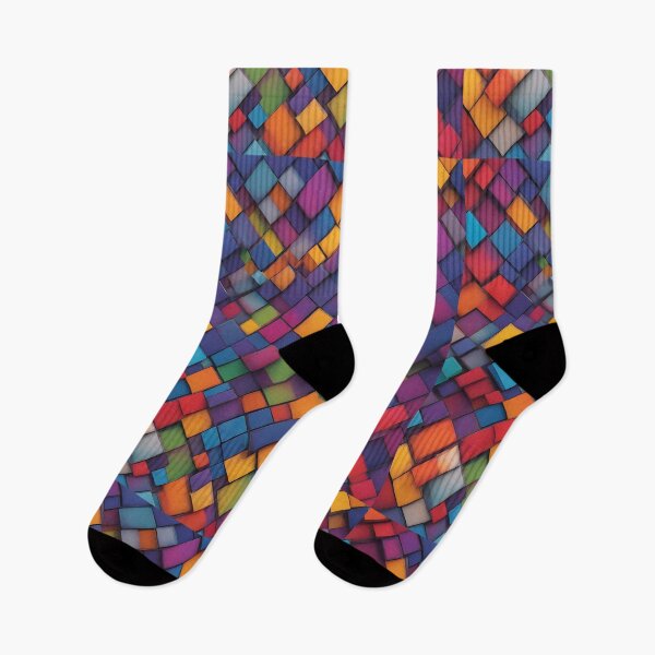 Item preview, Diagonal Colour Bricks designed and sold by Zenvo.
