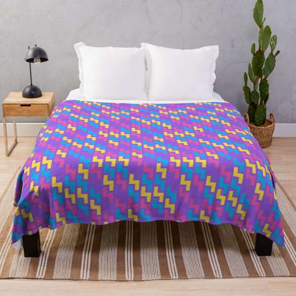 Item preview, Purple Colorful Tetris S Repeat Symbols Consistent Collage designed and sold by Alchemy-A-La-G.