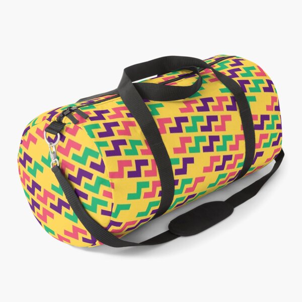 Item preview, Yellow Colorful Tetris S Repeat Symbols Consistent Collage designed and sold by Alchemy-A-La-G.