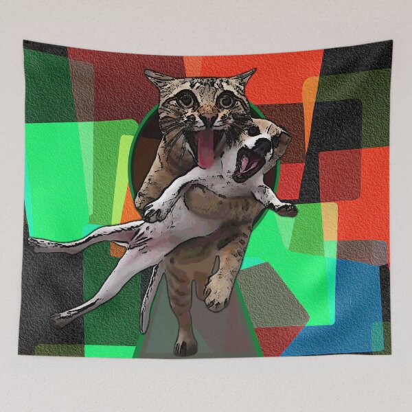 Item preview, Vibrant Cubicle Companions: Tommy and Toms in Multi-Color Delight designed and sold by samutsariatbpa.