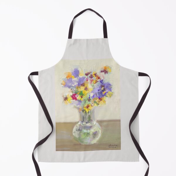 Item preview, Still Life Flowers #4 A Vase of Wild Flowers  designed and sold by artchaoliu.