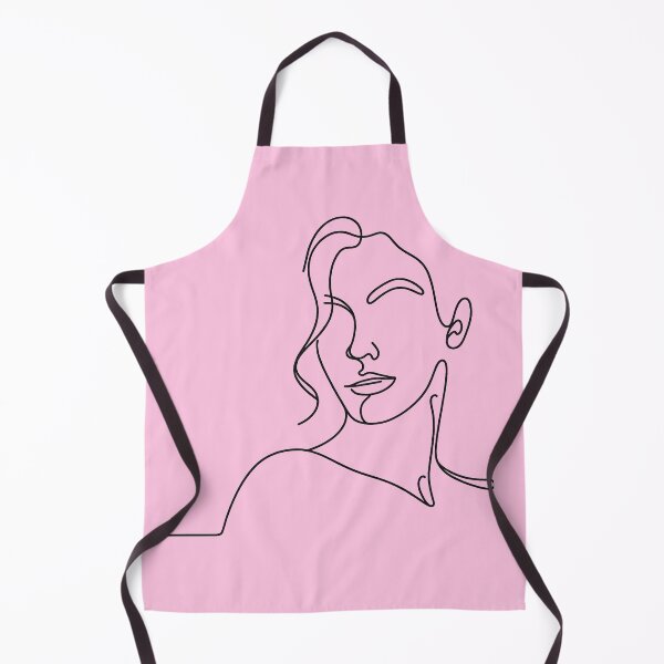 Item preview, Line Art: A Minimalist Portrait of a Woman’s Face designed and sold by Pickmash.
