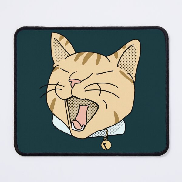 Item preview, Orange Yawning Tabby Cat designed and sold by Iyuda.