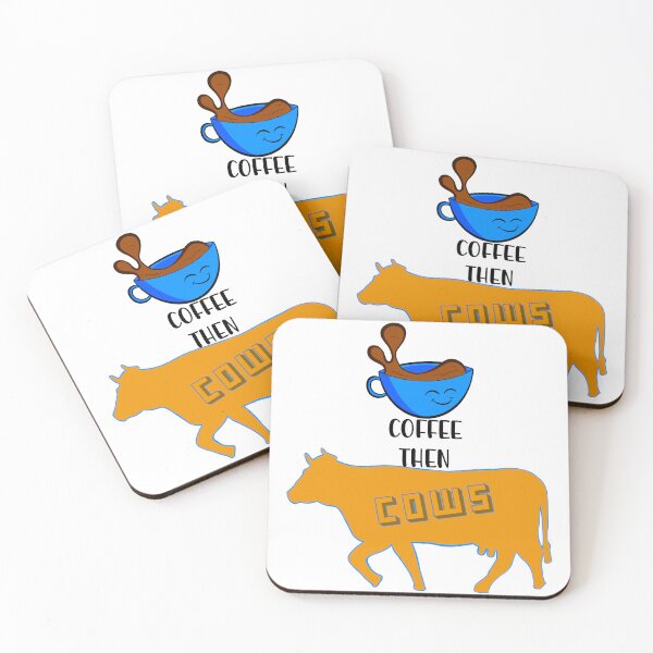 Item preview, Cows For Coffee designed and sold by ArtByNabes.