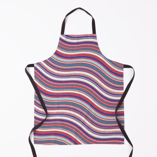 Item preview, Pink Grey Blue & White Parallel Waves Consistent Collage designed and sold by Alchemy-A-La-G.