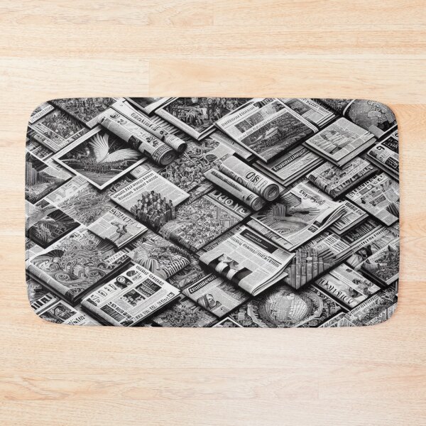 Item preview, Ink and Columns Chronicle: Vintage Newspaper Elegance designed and sold by Rui Fernandes.