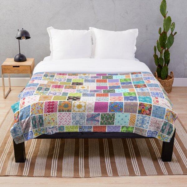 Item preview, Patchwork Quilt Boho Style designed and sold by magicalbee76.