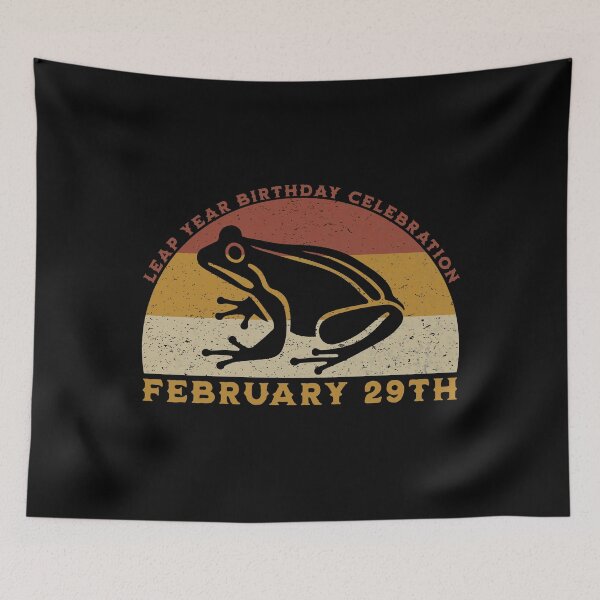 Item preview, Leap Year Birthday Celebration - February 29th designed and sold by SeledineArt.