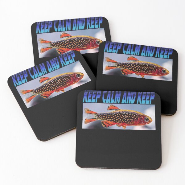 Item preview, 12Keep calm and keep fish designed and sold by Pontom46.