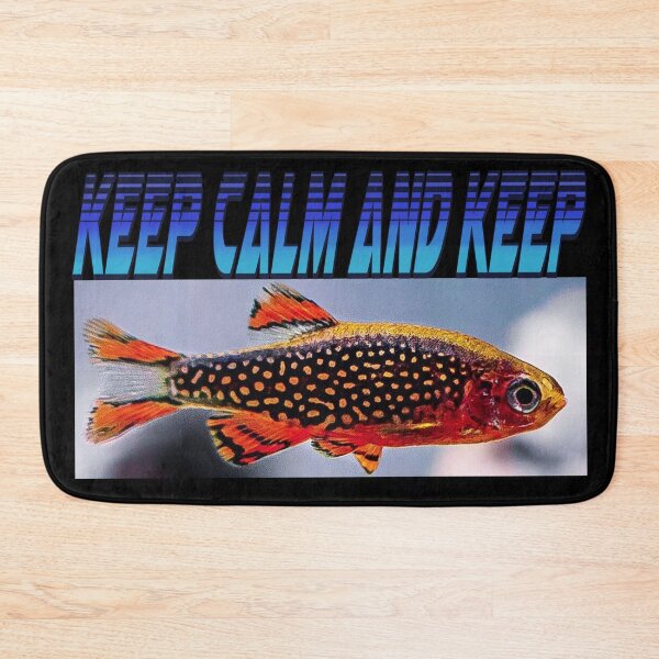 Item preview, 12Keep calm and keep fish designed and sold by Pontom46.
