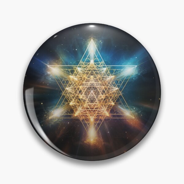 Item preview, Golden Merkaba, Light Spirit Body designed and sold by TheGlassPortal.