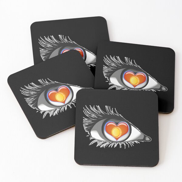 Item preview, Eye Heart Gold - I love money w/white border for darker prints designed and sold by Rogue Wizard.