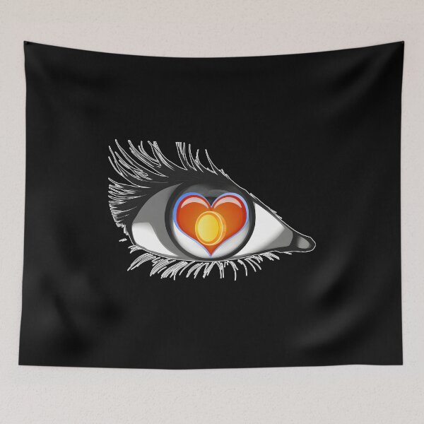 Item preview, Eye Heart Gold - I love money w/white border for darker prints designed and sold by Rogue Wizard.