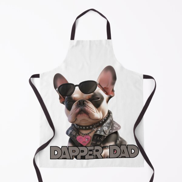 Artikelvorschau, Dapper Dad – der französische Bulldogge-Begleiter eines trendigen Besitzers entworfen und verkauft von proudbullyshop.