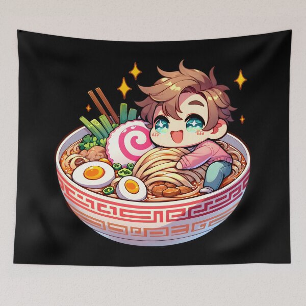 Item preview, Cute Chibi ramen. Chibi food designed and sold by Unitepeople.