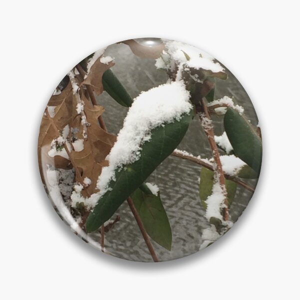 Item preview, Snowy Leaves Close Up designed and sold by CJRPics.
