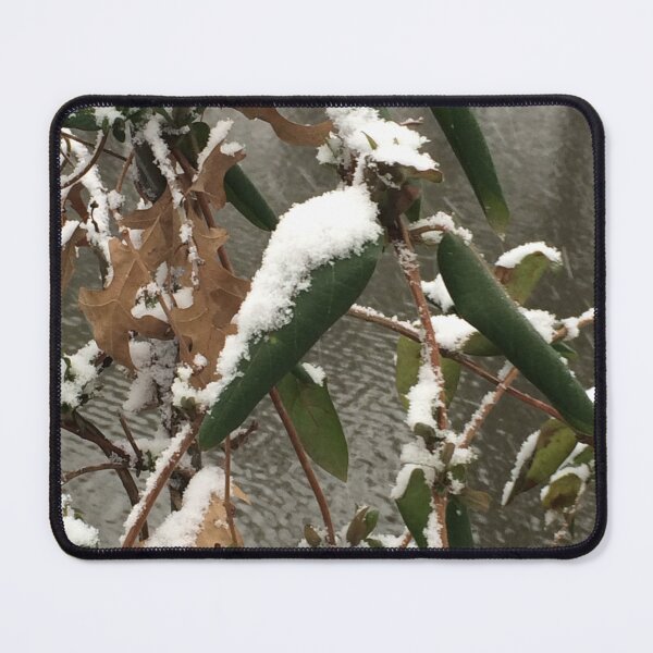 Item preview, Snowy Leaves Close Up designed and sold by CJRPics.