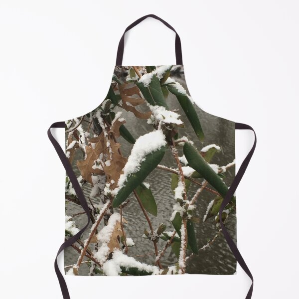 Item preview, Snowy Leaves Close Up designed and sold by CJRPics.