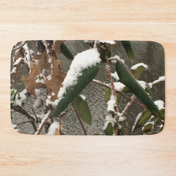 Item preview, Snowy Leaves Close Up designed and sold by CJRPics.