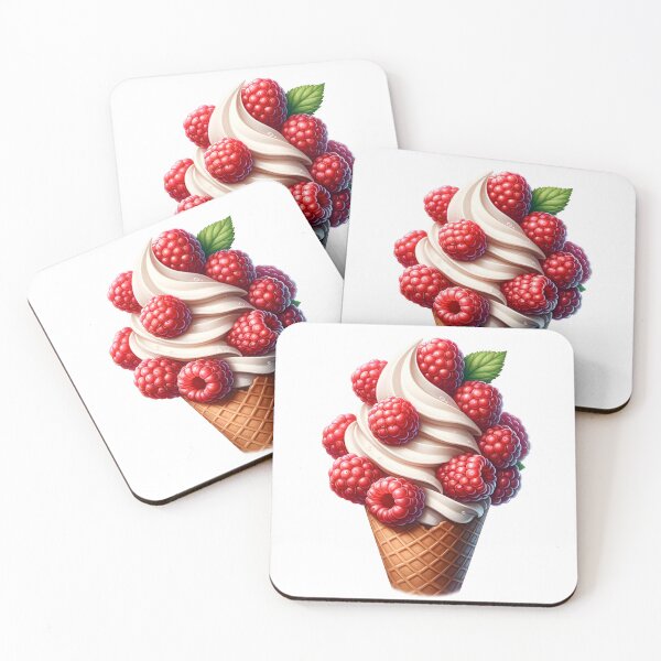Item preview, Raspberry Cream Cone designed and sold by JuniperFinch.