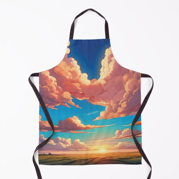 Item preview, Orange Anime Clouds designed and sold by Jin-Ai.
