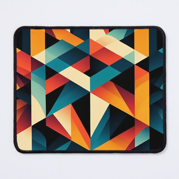 Item preview, Colorful Abstract Geometric Cube designed and sold by johnnycreidy.