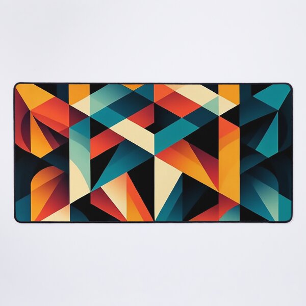 Item preview, Colorful Abstract Geometric Cube designed and sold by johnnycreidy.
