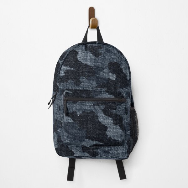 Item preview, Canvas Camouflage #3 Black & White - Blue designed and sold by Gert Street.