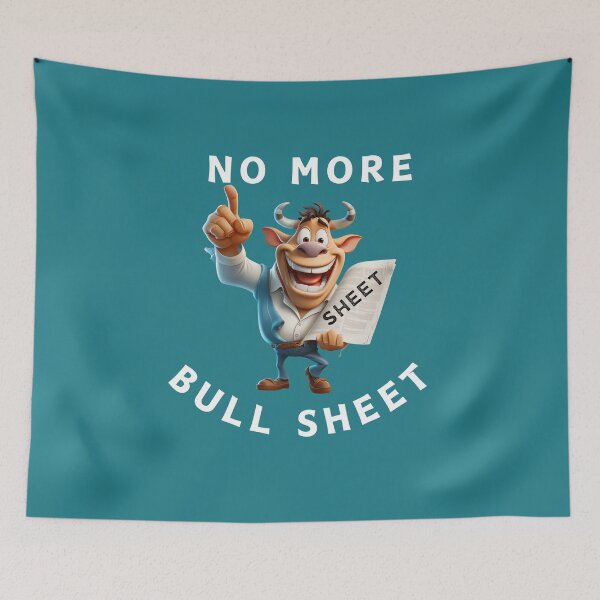 Item preview, No More Bull Sheet designed and sold by boomtin99.