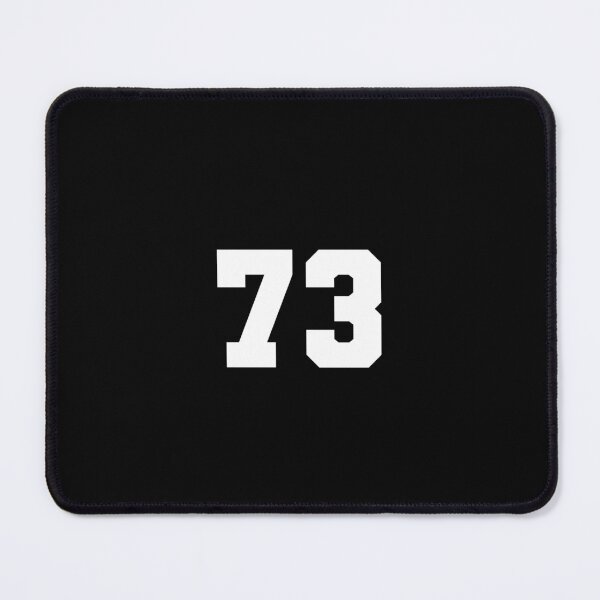 Item preview, 73, seventy-three, white, soccer league designed and sold by Numbers-Art.