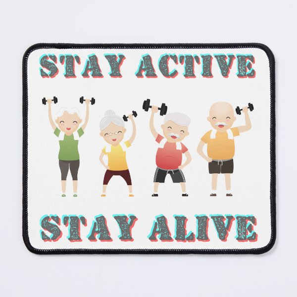 Item preview, stay active stay alive designed and sold by P13KAR-DESIGN.
