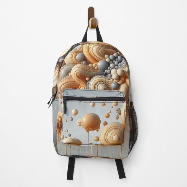 Item preview, beige and blue bubbles designed and sold by Foxlindesigns.