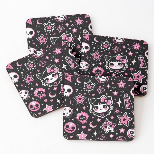 Item preview, Emo Star pattern  designed and sold by SpookyCuties.