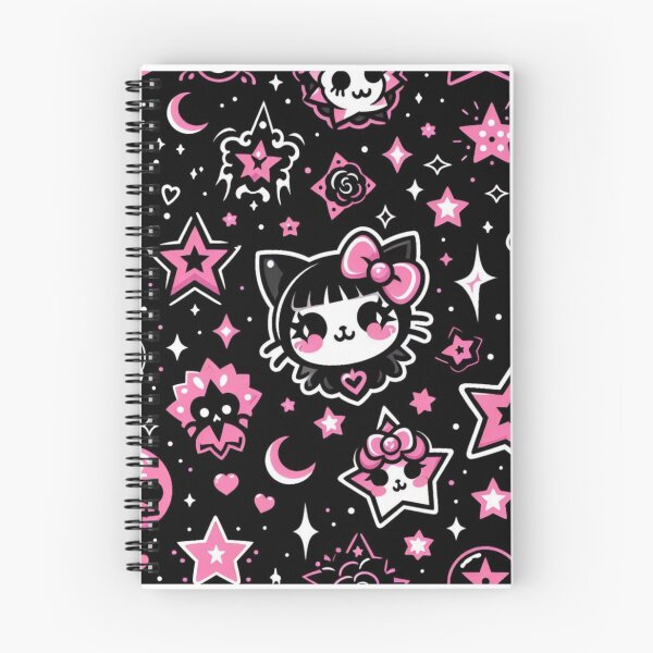 Item preview, Emo Star pattern  designed and sold by SpookyCuties.