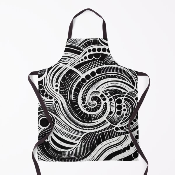 Item preview, Ink Cascade: Dynamic Patterns in Monochrome Mastery designed and sold by Rui Fernandes.