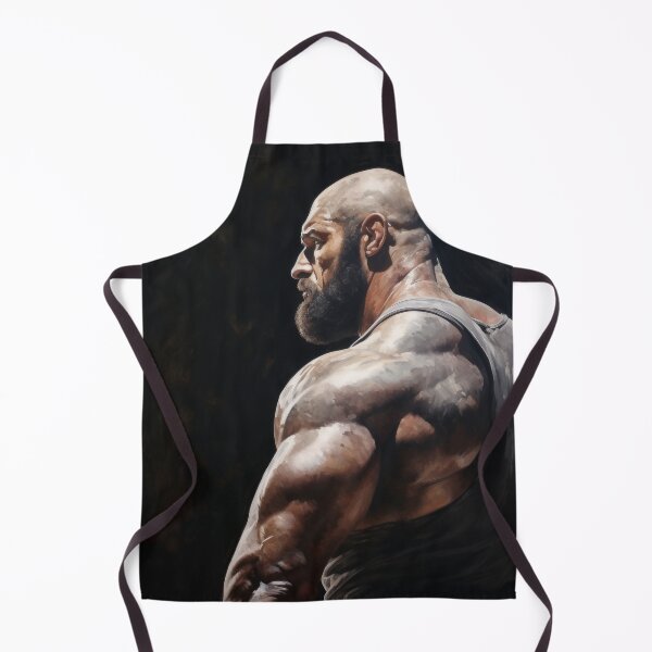 Item preview, Muscle Bear Oil Painting designed and sold by BeautyofMasc.