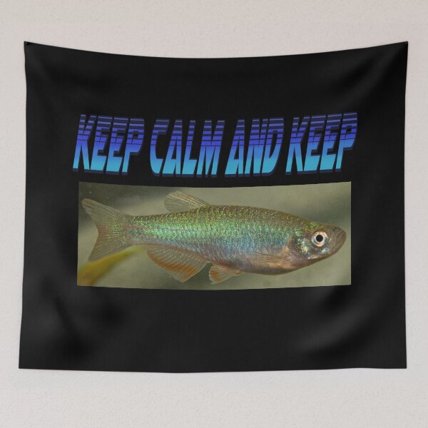Item preview, 16Keep calm and keep fish designed and sold by Pontom46.