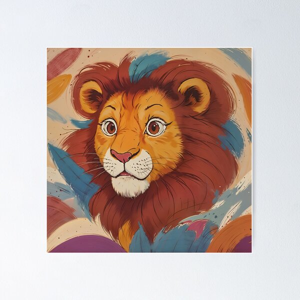 Item preview, Adorable Lion Cub designed and sold by Neranchara.