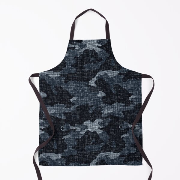 Item preview, Canvas Camouflage #1 Black & White - Blue designed and sold by Gert Street.
